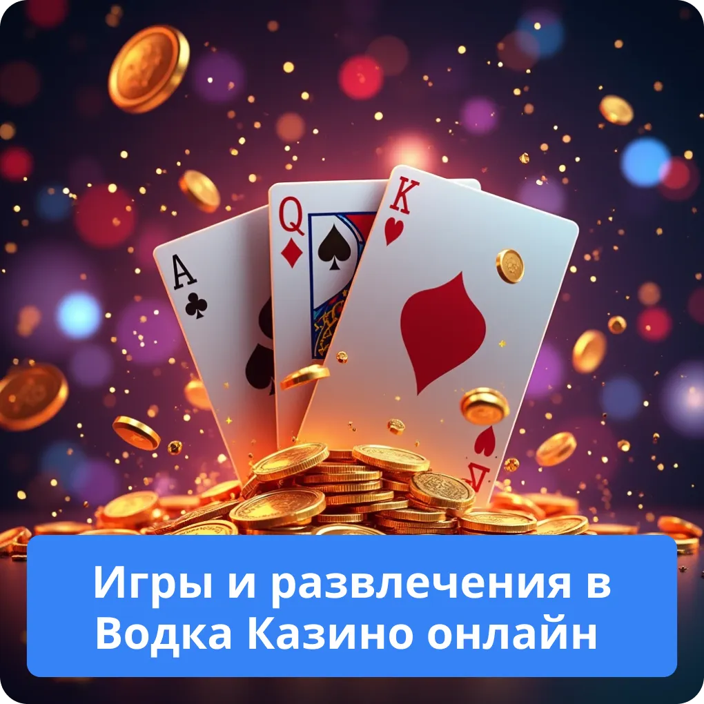 Игры и развлечения в Водка Казино онлайн