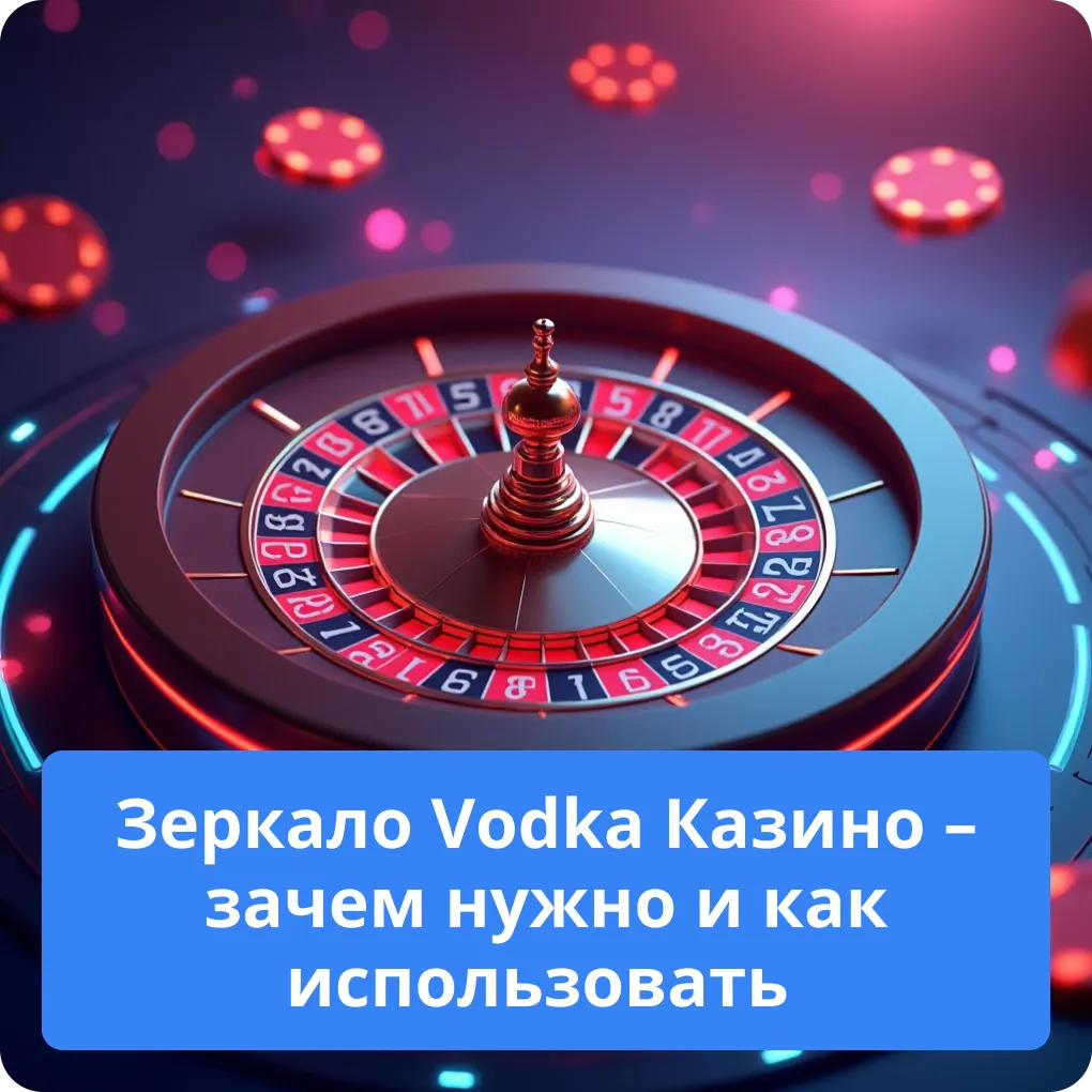 Зеркало Vodka Казино - зачем нужно и как использовать